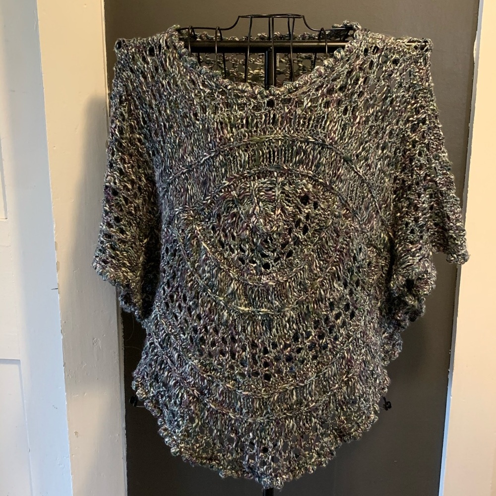 Windi River knitted shawl